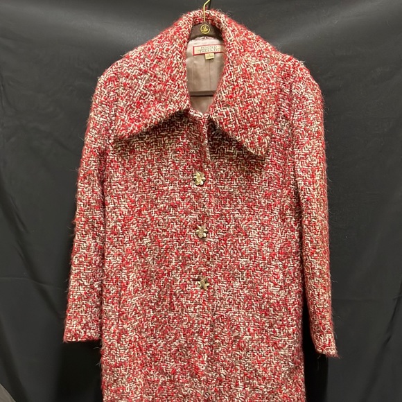 BEYOND THREADS Alpaca Wool Coat Size Large Made in Peru Excellent Condition - Picture 1 of 8